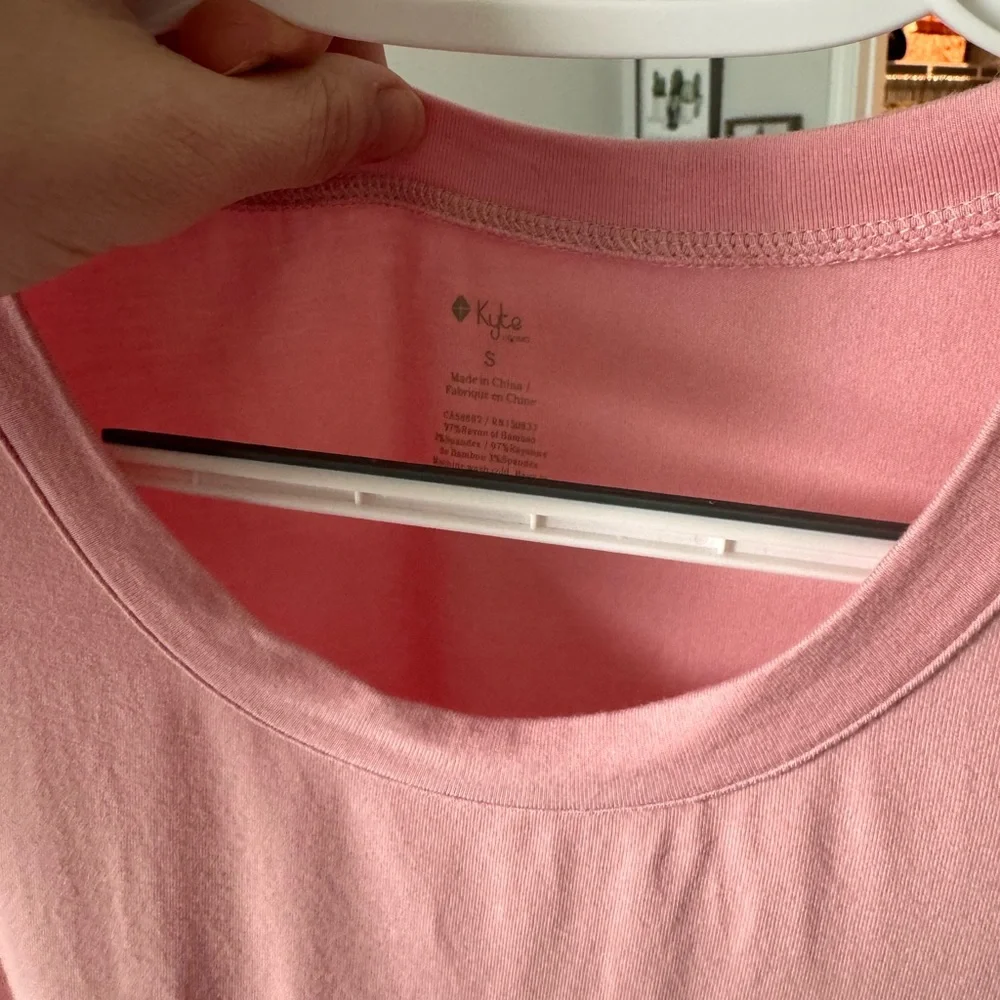 Kyte BABY Short Sleeve Tees - Pink, Mint, Lavender - Picture 3 of 8
